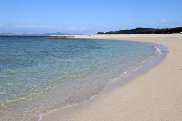 浜比嘉島のきれいなビーチ
