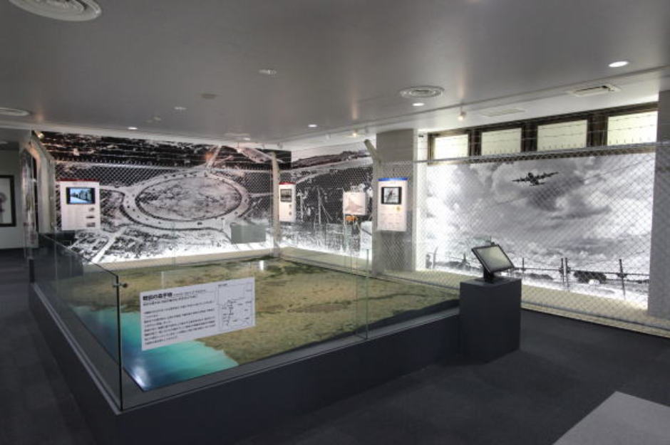 嘉手納基地について学べる展示室