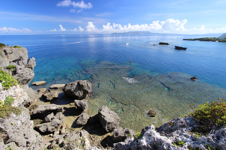 東シナ海を一望